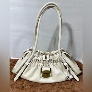 Marc Jacobs The Cristina Satchel in Elegant Ivory Handbag